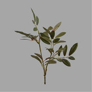 Őszi hangulatú, 41 cm magas, zöldesszürke színű olíva pick műnövény.