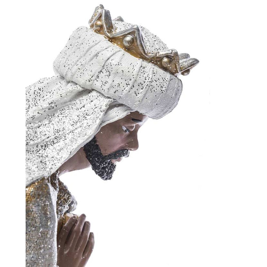 Karácsonyi betlehem Boldizsár figurája