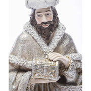 Karácsonyi betlehem Gáspár figurája