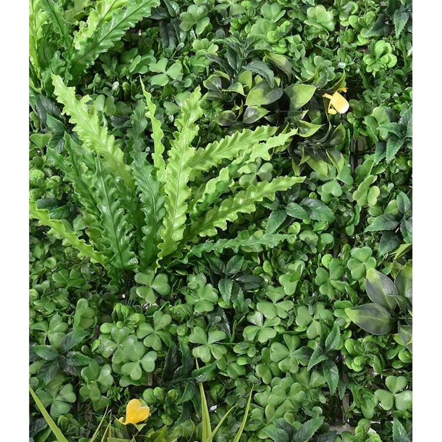 Mű növényfal panel 100 x 100 cm fű mix "Gramineae"