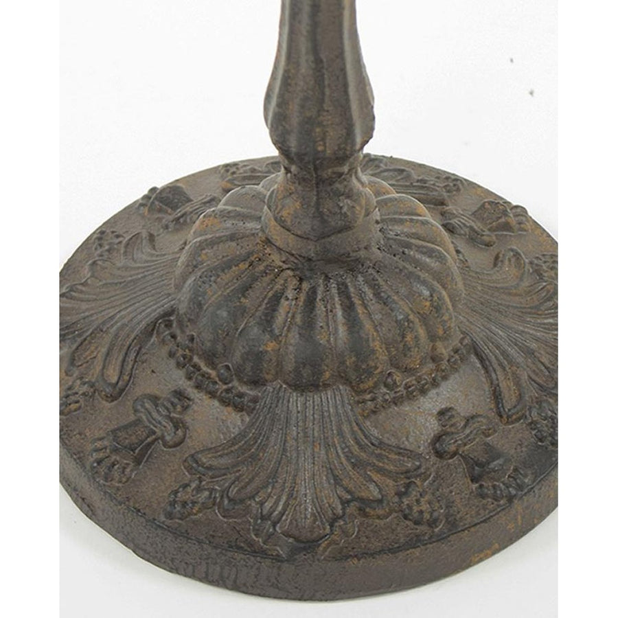 Vintage stílusú, öntöttvasból készült madáritató