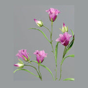 Prémium minőségű, 66 cm magas, élethű, lilásrózsaszín színű, mesterséges mű harangvirág