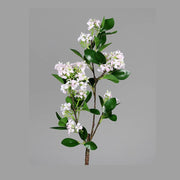 64 cm magas, élethű, halvány rózsaszín színű, virágzó mű cserje ág