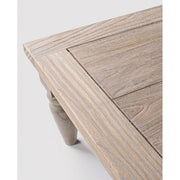 Prémium kategóriás, orientál stílusú teakfa dohányzóasztal