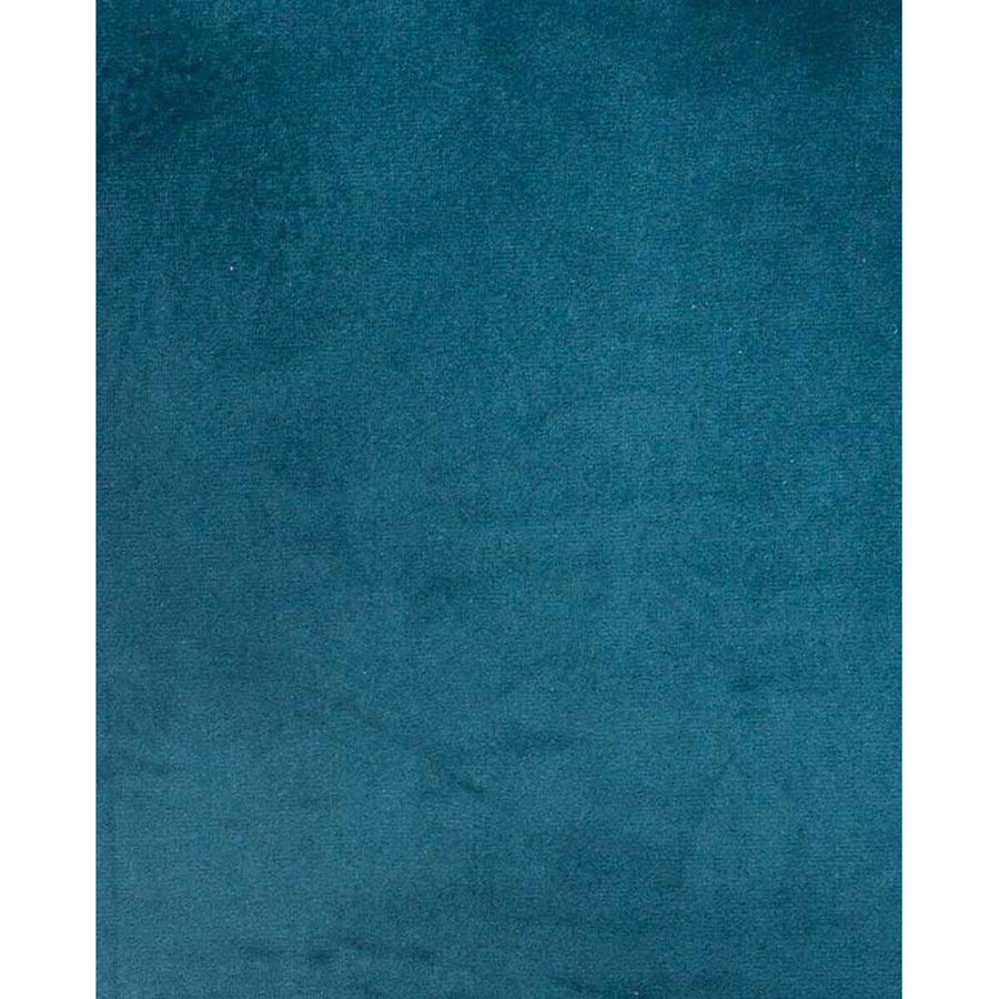 2 db modern retro stílusú, olajkék színű bársonnyal kárpitozott fotel, arany színű fém lábakkal