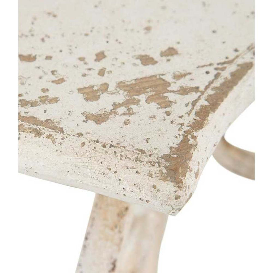 ANTOINETTE fehér shabby konzolasztal 112,5 cm