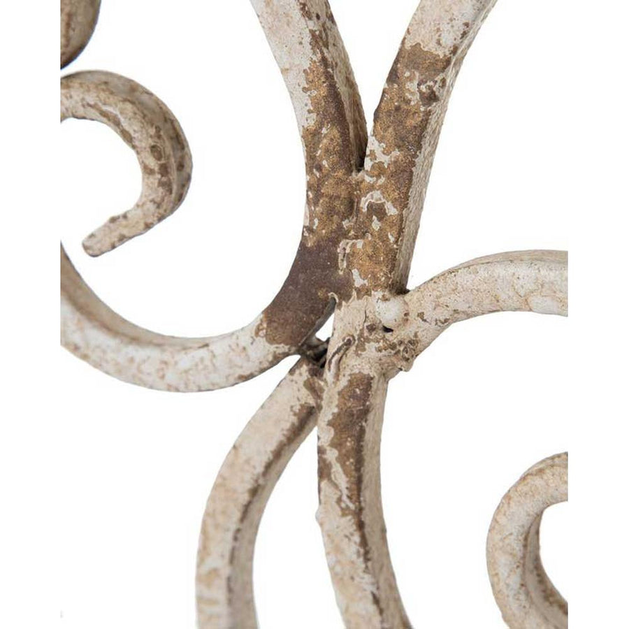 ANTOINETTE fehér shabby konzolasztal 112,5 cm