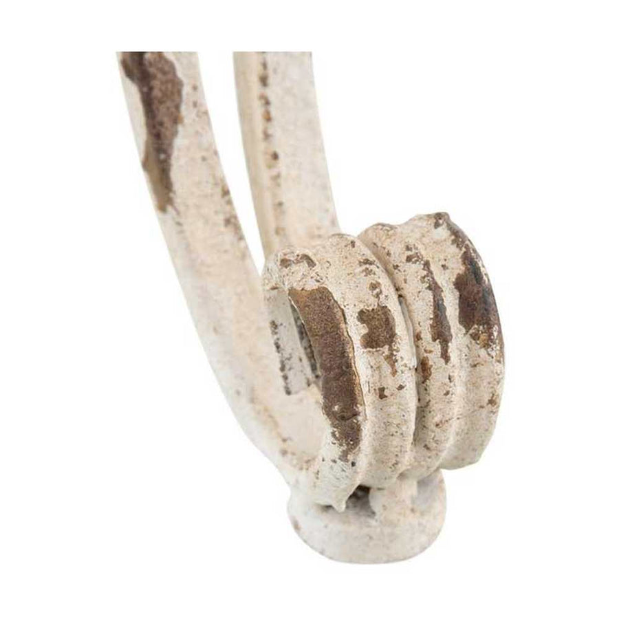 ANTOINETTE fehér shabby konzolasztal 112,5 cm