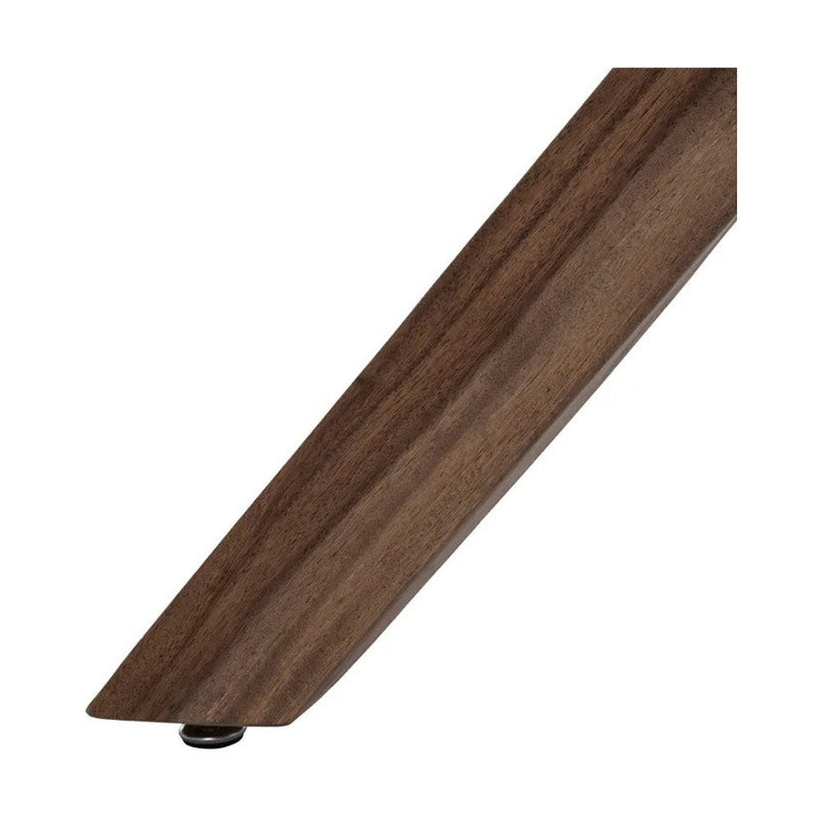 Nagyméretű, 220 cm hosszú és 90 cm széles, tömör trópusi suarfából készült modern skandináv stílusú étkezőasztal