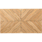 Prémium kategóriás, design teakfa dohányzóasztal