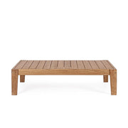 Prémium kategóriás, kortárs keleti stílusú, 120 cm hosszú és 80 cm széles teakfa kerti asztal