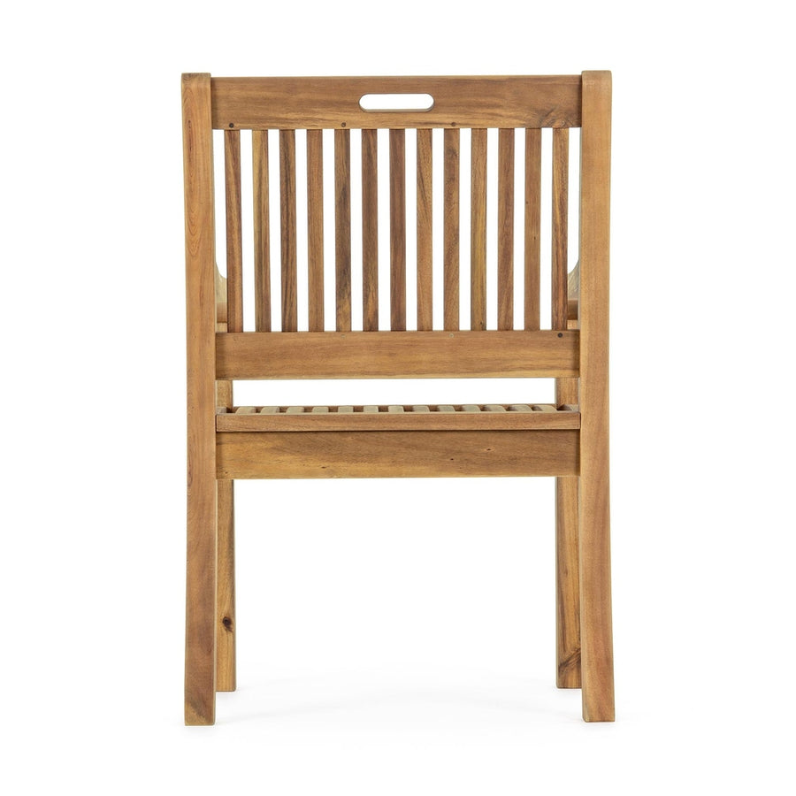 NOEMI natúr akácfa kerti karosszék