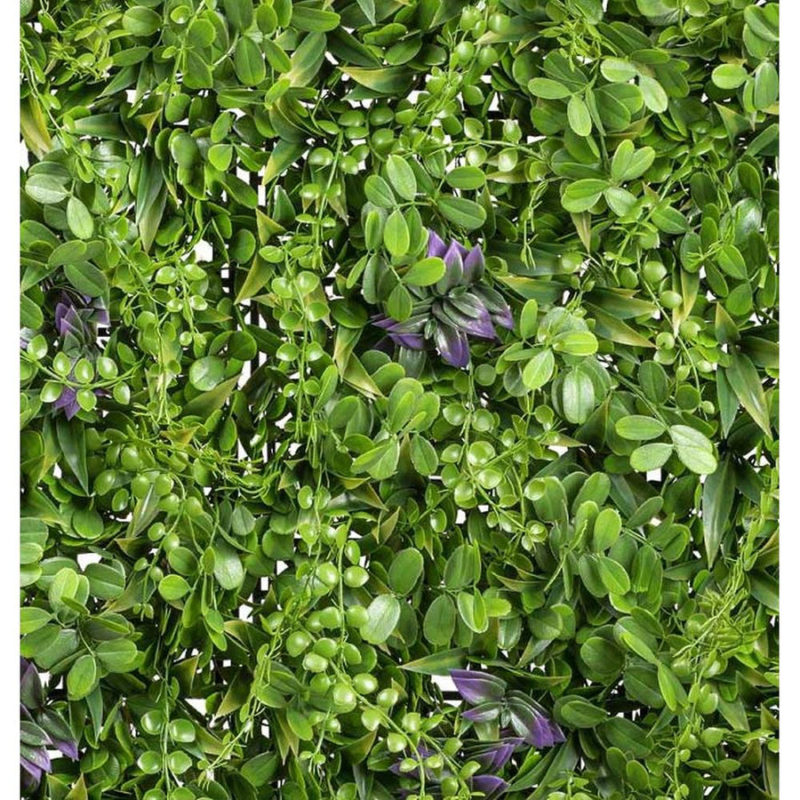 UV álló mű növényfal panel 100 x 100 cm levél mix "Folium"