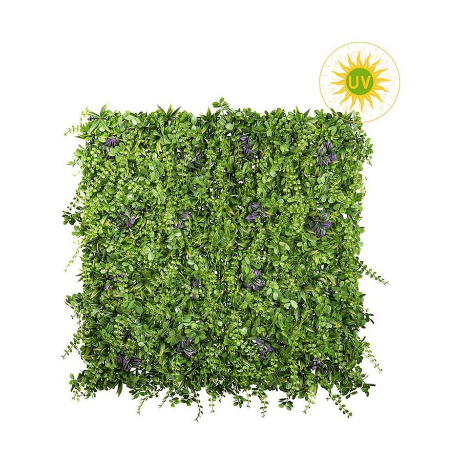 UV álló mű növényfal panel 100 x 100 cm levél mix "Folium"